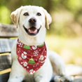 thumbnail image 5 of Christmas Dog Bandanas 2 Packs Adjustable Dog Bibs for Samll Medium Dogs, 5 of 6