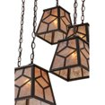 thumbnail image 5 of Meyda Tiffany 146196 Craftsman 6 Light 27" Wide Multi Light Pendant - MultiColor, 5 of 7