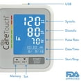 Care Touch Blood Pressure Monitor with USB Charging Digital Wrist BP