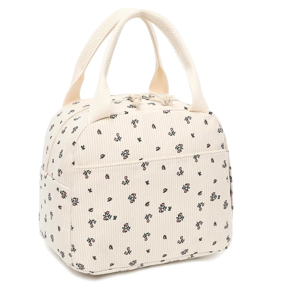 Bolsa Térmica LEDAOU de Pana con Aislamiento 20L para Mujer
