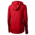thumbnail image 3 of Women's Cutter & Buck Red Dayton Flyers Vault Adapt Eco Knit Hybrid Recycled Full-Zip Hoodie, 3 of 3