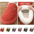 thumbnail image 2 of Men's and Women's All-Weather Comfort shoes - Plush Faux Fur Lined House Slippers, 2 of 8