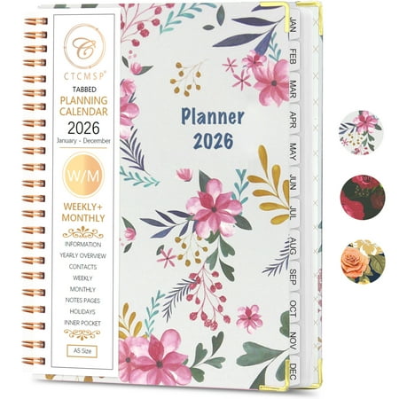 75-Day Soft Challenge Planner Notebook, 75 Easy Target Tracker Journal – Editable Spiral Organizer Notepad with Weekly & Monthly Calendar for Daily Work, Meal Planning & Reading Log