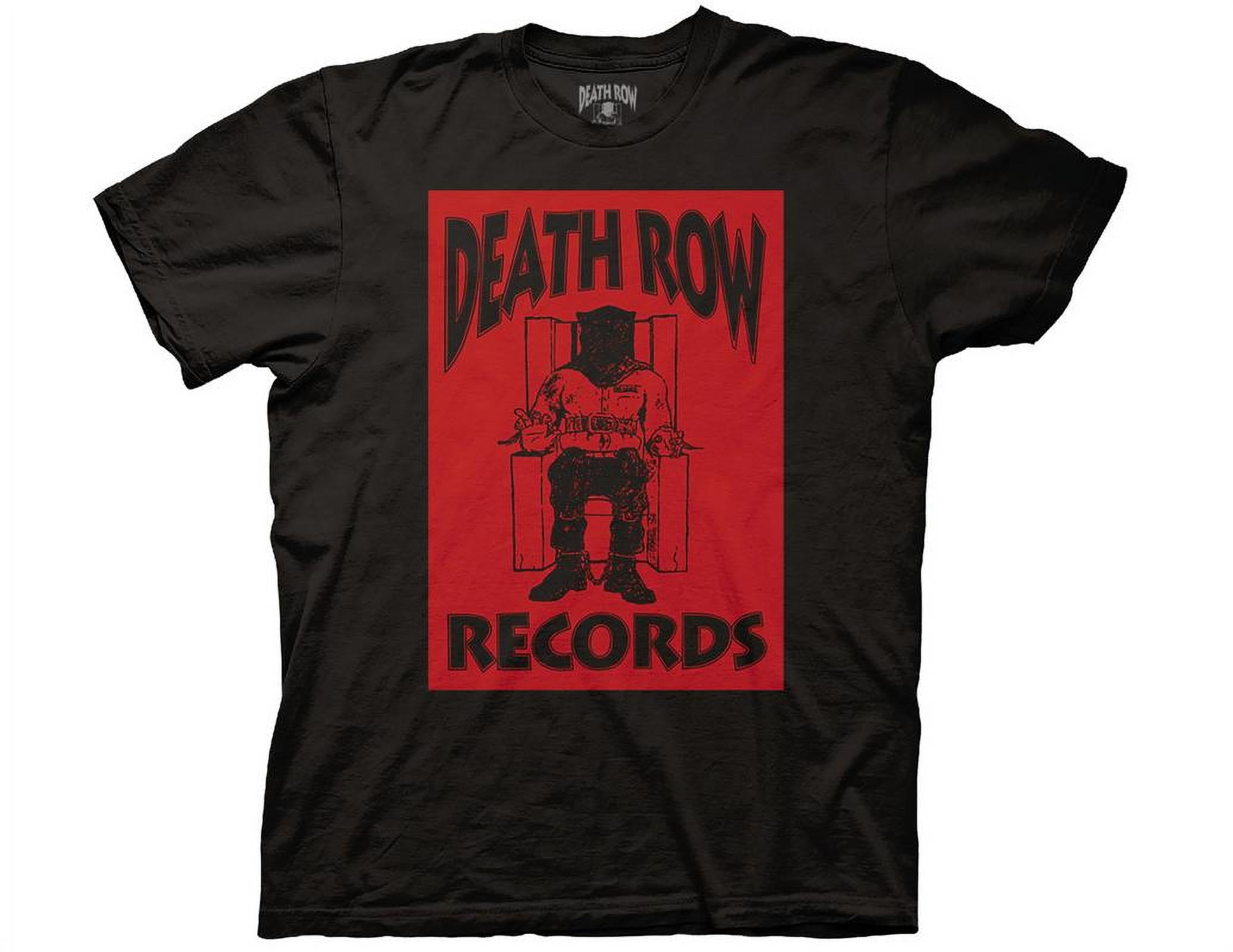 Death Row Records Logo Black Box Reversed T-Shirt Death Row Records Logo Black Box Reversed T-Shirt