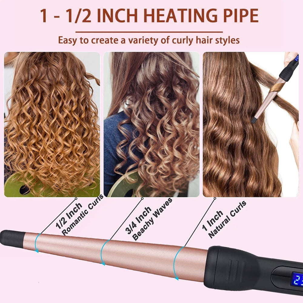 how to use a 1 inch curling iron
