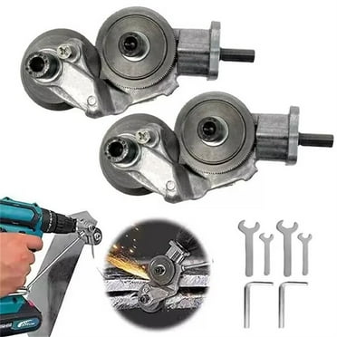 2Packs Electric Drill Plate Cutter Accessories Sheet Metal Cutting Machines Sawing Machines Cutting Tools Sheet Metal Cutting Compatible with Cutting Metal Plates Compatible with Aluminium Machines
