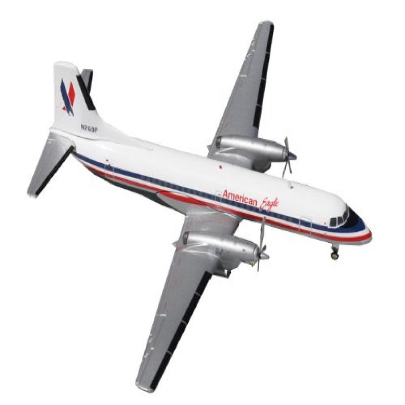 Gemini Jets American Eagle YS11 Diecast Airplane, 1200 Scale