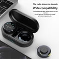 thumbnail image 2 of Magnetic Wireless Lavalier Microphone Noise Cancelling Audio Video Recording Microphone for Smartpho, 2 of 5