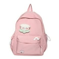 thumbnail image 1 of MesaSe Fashion Rucksack Simple School Bookbag Multi-Pocket Cute For Girl (White), 1 of 9