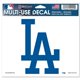 thumbnail image 1 of Wincraft Mlb Los Angeles Dodgers 14420012 Calcomanía De Colores Multiusos 5"" X 6"", 1 of 3