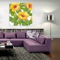 thumbnail image 5 of Epic Art 'Watercolor Hibiscus III' by Tim O'Toole, Acrylic Glass Wall Art, 36"x36", 5 of 6