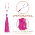 thumbnail image 3 of Uxcell 30Pack 5" Silky Bookmark Tassels with Loop for DIY Craft Accessory, Fuchsia, 3 of 6