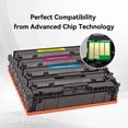 thumbnail image 2 of Compatible HP 206A Toner Cartridge Set (With Chip) By Superink, 2 of 6