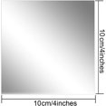 thumbnail image 7 of NOGIS Self Adhesive Acrylic Mirror, 12 Pack Self Adhesive Mirror Tiles Wall Mirror Sticker, DIY Flexible Mirror Sheet Non Glass Mirror for Home Living Room Wall Decor, 4 x 4 inch, 7 of 7