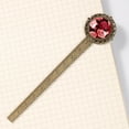 thumbnail image 4 of Rose Antique Bronze Lace Bookmark: Gift for Book Lovers and Readers, 4 of 5