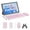 Pink, variant on 10.1 inch Android 15 Tablet PC, 2025 Newest Tablet with Keyboard, 8GB+64GB Storage 1TB Expandable, Quad-core Processor, 8MP Dual Camera, 6000mAh, WiFi, GPS, Bluetooth, 1280x800 IPS Full HD Display