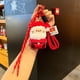 thumbnail image 5 of Colgante navideño, linda figura de jengibre, llavero, colgante, bolsa, decoración, regalo de Navidad, llavero de fibra de poliéster., 5 of 6
