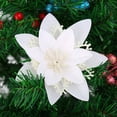 thumbnail image 2 of 10PCS Artificial Flower Fake Christmas Flower Home Office PE Floral Decoration  Tree Ornament, 2 of 10