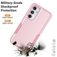 thumbnail image 6 of Njjex for Samsung Galaxy A55 5G Phone Case,Shockproof Dust/Drop Proof 2-Layer Full Body Protective Heavy Duty Durable Rugged Hybrid Cover for Galaxy A55 5G,Pink, 6 of 6