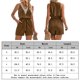 thumbnail image 2 of Mamelucos Casuales Mamelucos casuales para mujer Mono ajustable con cuello en V para mujer para el verano (Caqui XL) Cgtredaw Para estrenar, 2 of 6