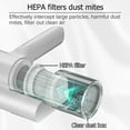 thumbnail image 3 of Ellis Kas Bed Vacuum Cleaner Handheld UV Deep Mattress Vacuum Cleaner with HEPA Filter Effectively Clean Up for Pillows, Sheets, Mattresses, Sofas, Plush Toys and Other Fabric Surfaces, 3 of 6