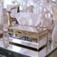 thumbnail image 1 of Caja de pañuelos de vidrio con espejo de estilo europeo de lujo, práctica, resistente al agua, soporte para toallas de papel, bandeja para tocador, decoración del hogar - M, 1 of 4