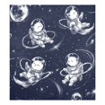 thumbnail image 6 of WOBOGO Astronaut Cat Blue Stars Magnetic Dishwasher Sticker Personalized DIY Beautiful and Practical Home Kitchen Decorations23×16in., 6 of 6