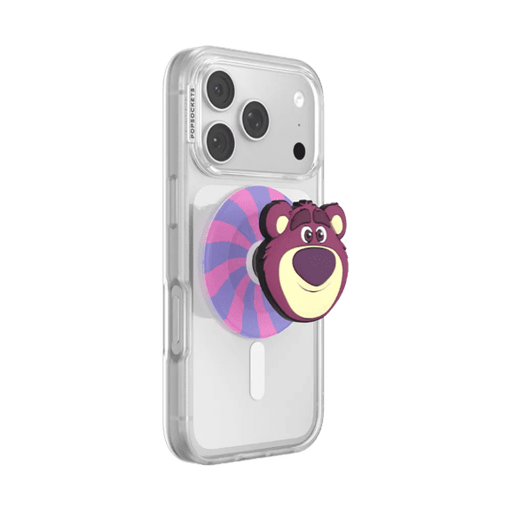 PopSockets Phone Grip for MagSafe, Magnetic Holder, Phone Stand, Disney - Toy Story Lotso