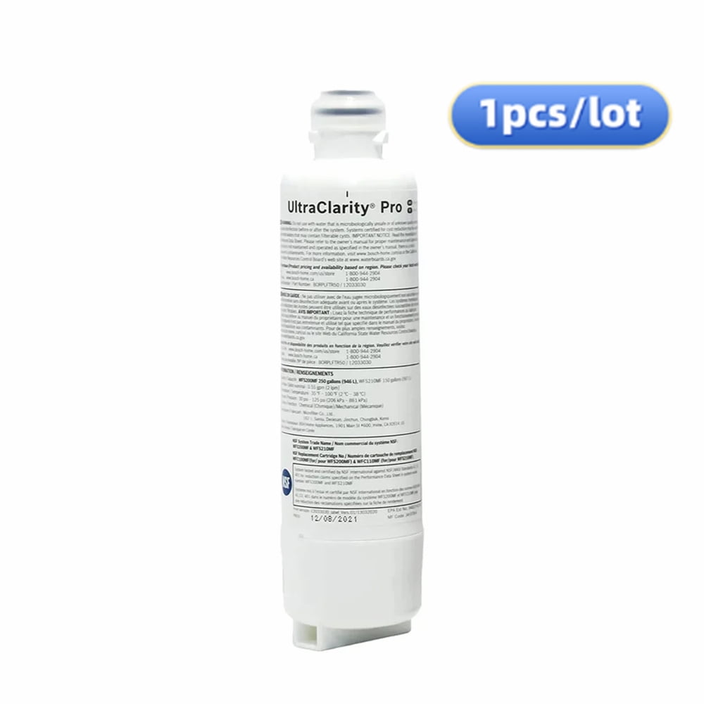Bosch UltraClarity Pro Water Filter, BORPLFTR50,BORPLFTR55, RA450022, REPLFLTR55 Replacement/Compatible.(1 Pack)