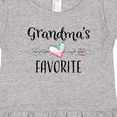 thumbnail image 4 of Inktastic Grandmas Favorite- Heart Grandchild Girls Toddler Dress, 4 of 5