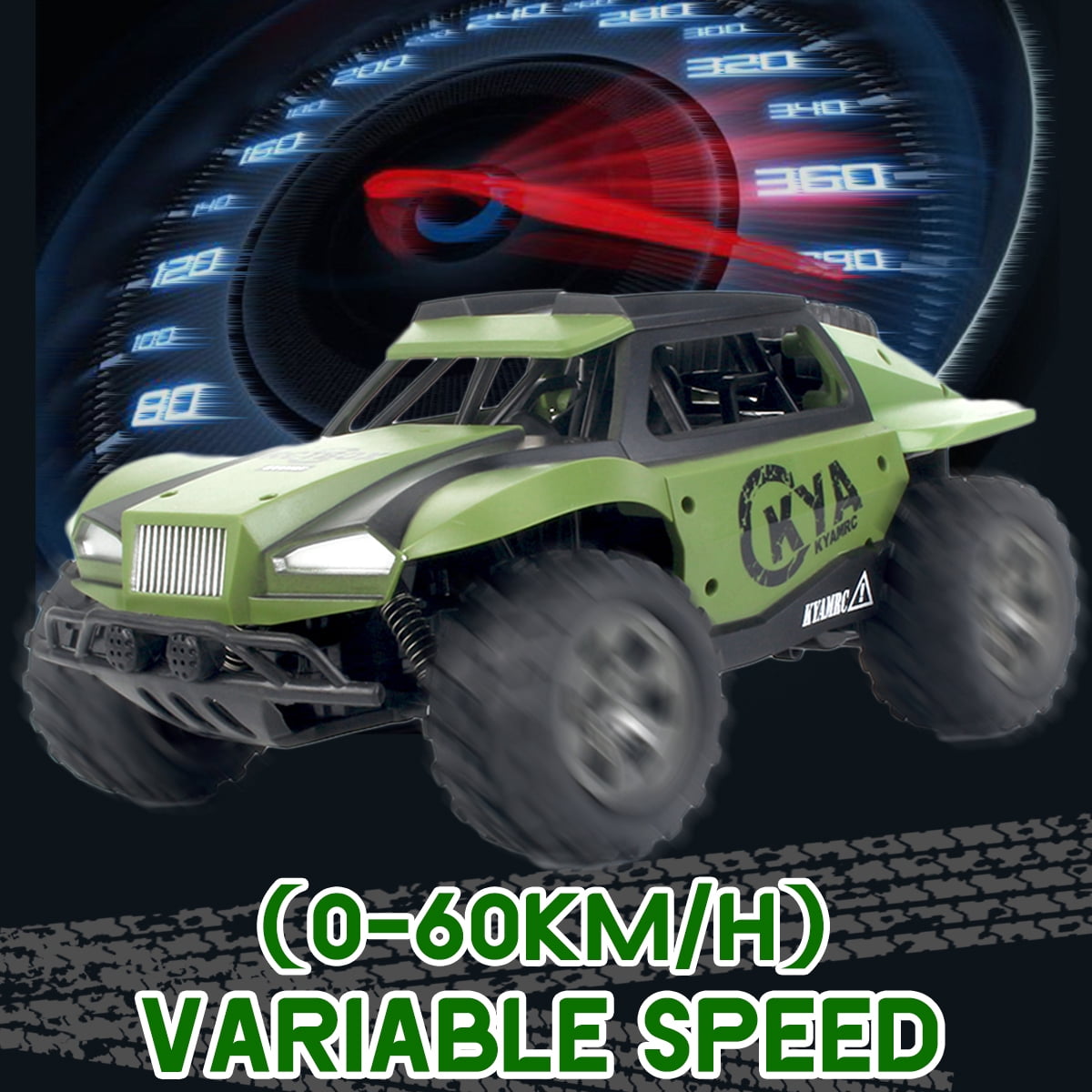 variable speed rc car