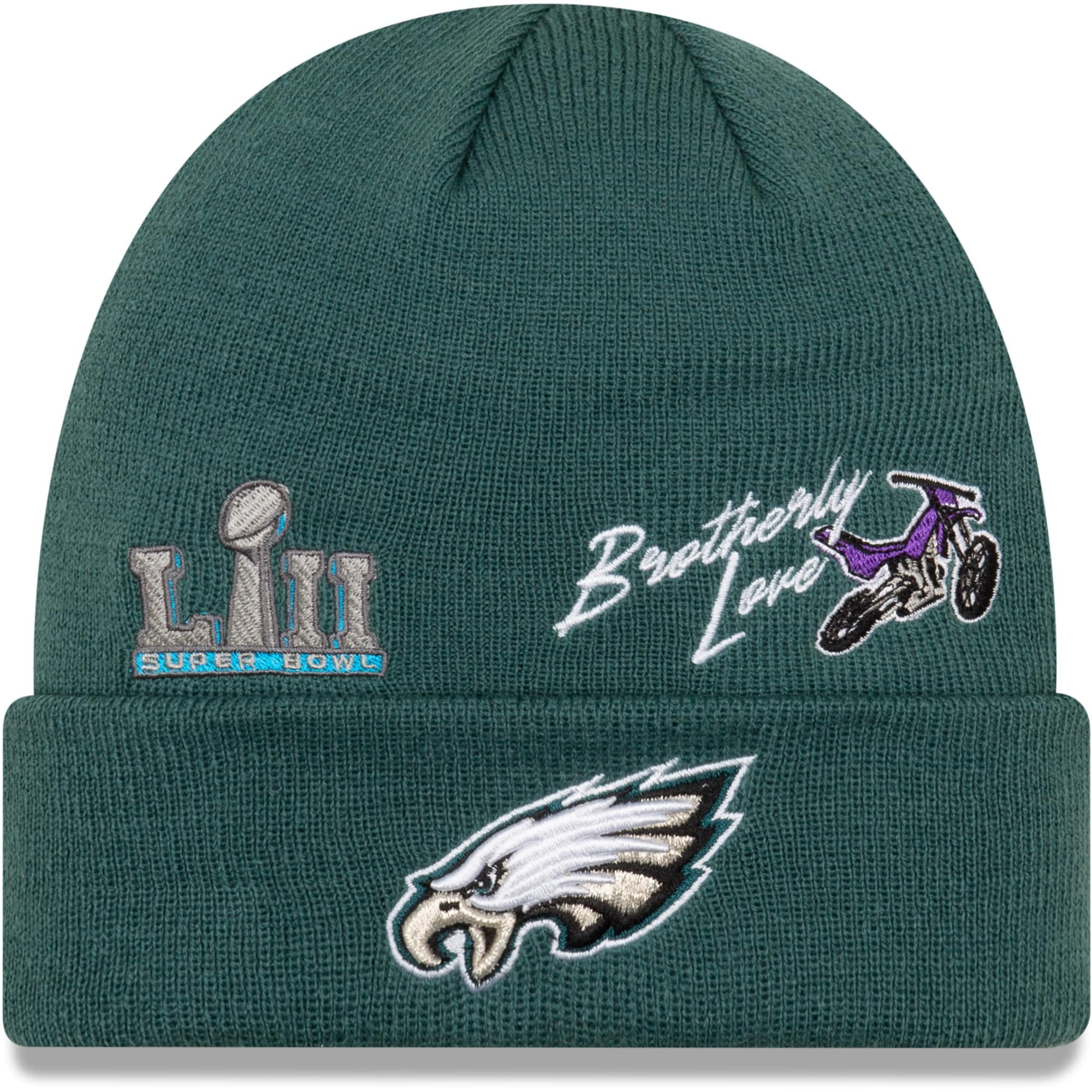 eagles new era beanie