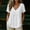White, variant on Ankola Womens Tops Casual V Neck Short Sleeve T Shirts Babydoll Loose Fit Peplum Tops