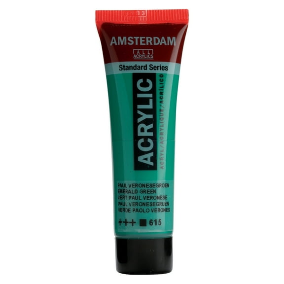 Amsterdam Standard Series Acrylic Paint, 20ml, Emerald Green