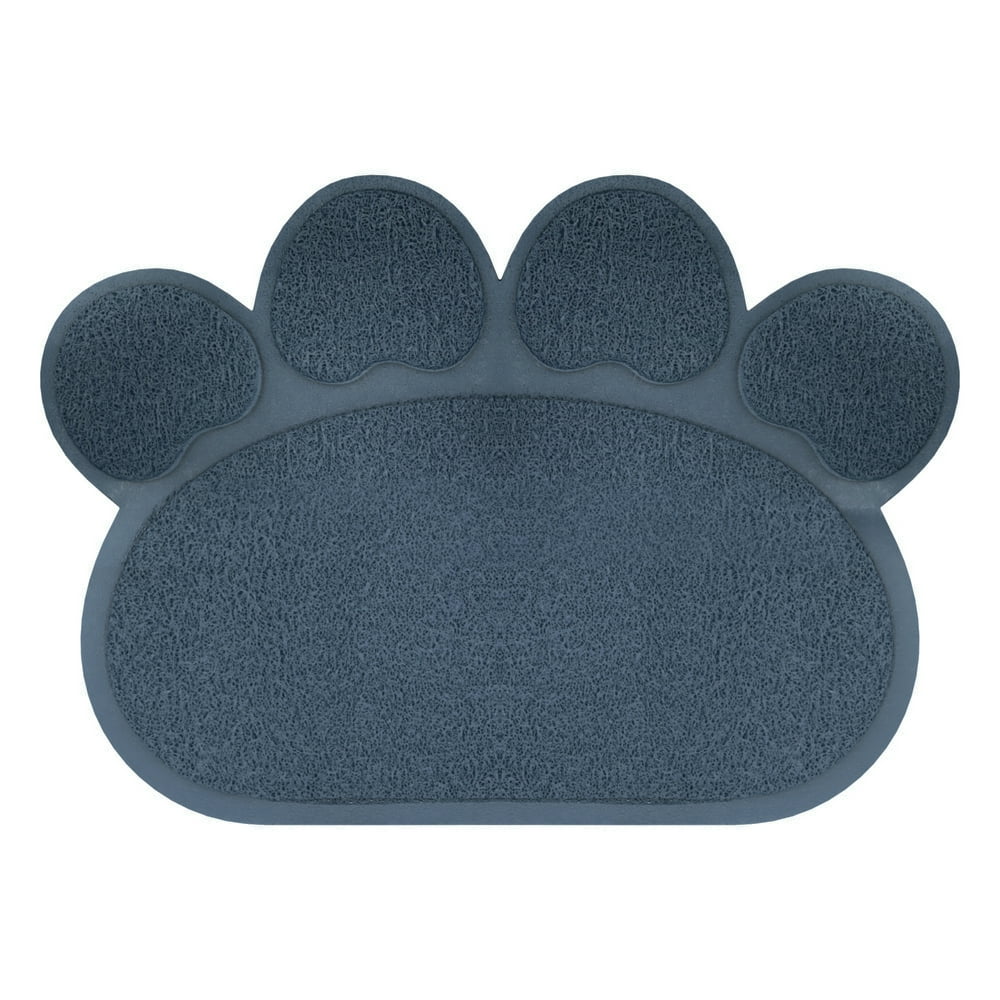 Non Slip Food and Litter Mat for Dogs and Cats Floor Protecting Paw