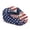 American Flag Design, variant on Soft Flat Cap for Summer Outings Travel, Thanksgiving Turkey Gnome Pattern Polyester Vintage Beret Hat Lightweight, Soft Beret Hat All-Weather Flat Cap