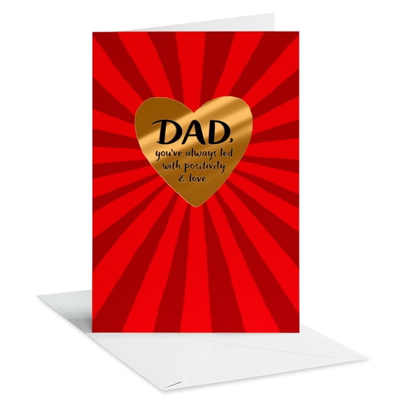American Greetings Valentine's Day Card for Dad (Positivity & Love)