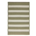 thumbnail image 1 of Colonial Mills PO69R060X060S 5 ft. Portico Striped Square Rug, Edamame, 1 of 1