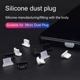 thumbnail image 2 of OUSITAID 5 Pcs Mini Chargeur de Téléphone Micro-USB en Silicone Anti-Poussière, 2 of 10