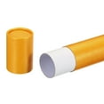 thumbnail image 4 of Uxcell 2 Inch x 17 Inch Poster Tube Photo Storage Tube Calligraphy Painting Tubes Mailing Tubes, Yellow 2 Pack, 4 of 5