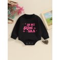 thumbnail image 2 of FEORJGP Mommy and Me Matching Sweatshirts 0-2Y Toddler Letter Print Crew Neck Pullovers/Rompers Long Sleeve Tops Family Matching Clothes for Spring Fall, 2 of 9