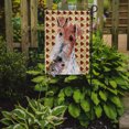 thumbnail image 2 of Carolines Treasures SC9676GF Wire Fox Terrier Fall Leaves Flag Garden Size, 2 of 3
