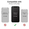 thumbnail image 2 of JETech Glitter Case for iPhone 12 Pro Max, 6.7-Inch, Bling Sparkle Shockproof Phone Bumper Cover, Cute Sparkly for Women and Girls (Red), 2 of 7
