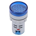 thumbnail image 2 of LED Digital Voltage Meter Indicator Round Lamp Tester 6 to 100V High Accuracy, LED Display Meter With Wide Measurement Range for DC Voltage Measurement, 2 of 7