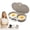 Gray, variant on Dual Cavity Microwave Egg Poacher with Lid & Handle, Oil-Free Egg Cooker for Breakfast, Food-Grade PP Microwave Egg Maker (Gray)