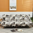 thumbnail image 3 of Stretch Armless Sofa Slipcover Armless 2 Seater Sofa Cover, 3 of 5