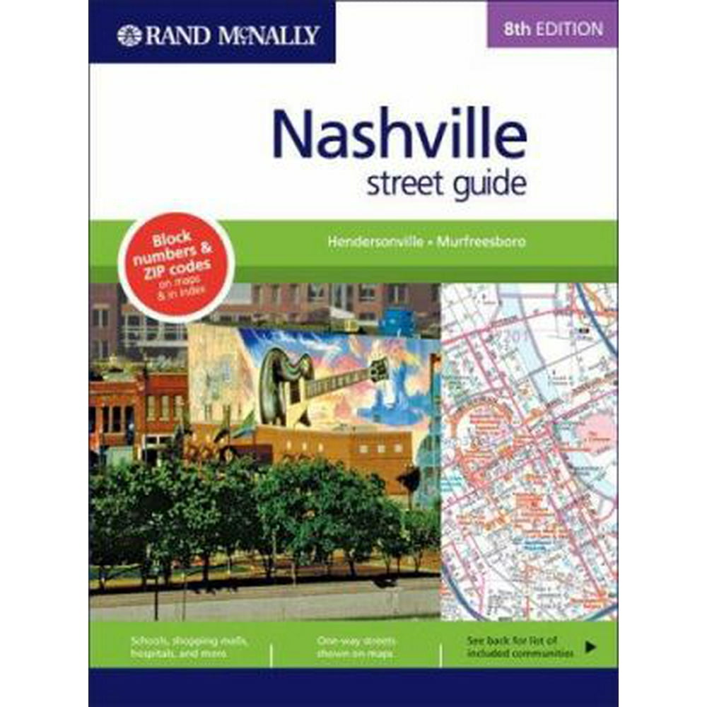 Rand Mcnally Street Guide Nashville (Rand McNally Nashville Street