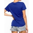 thumbnail image 4 of SLADYGLO Women I need My Space NASA Graphic Letter Print T-Shirt Round Neck Short Sleeves Casual Tops, 4 of 5