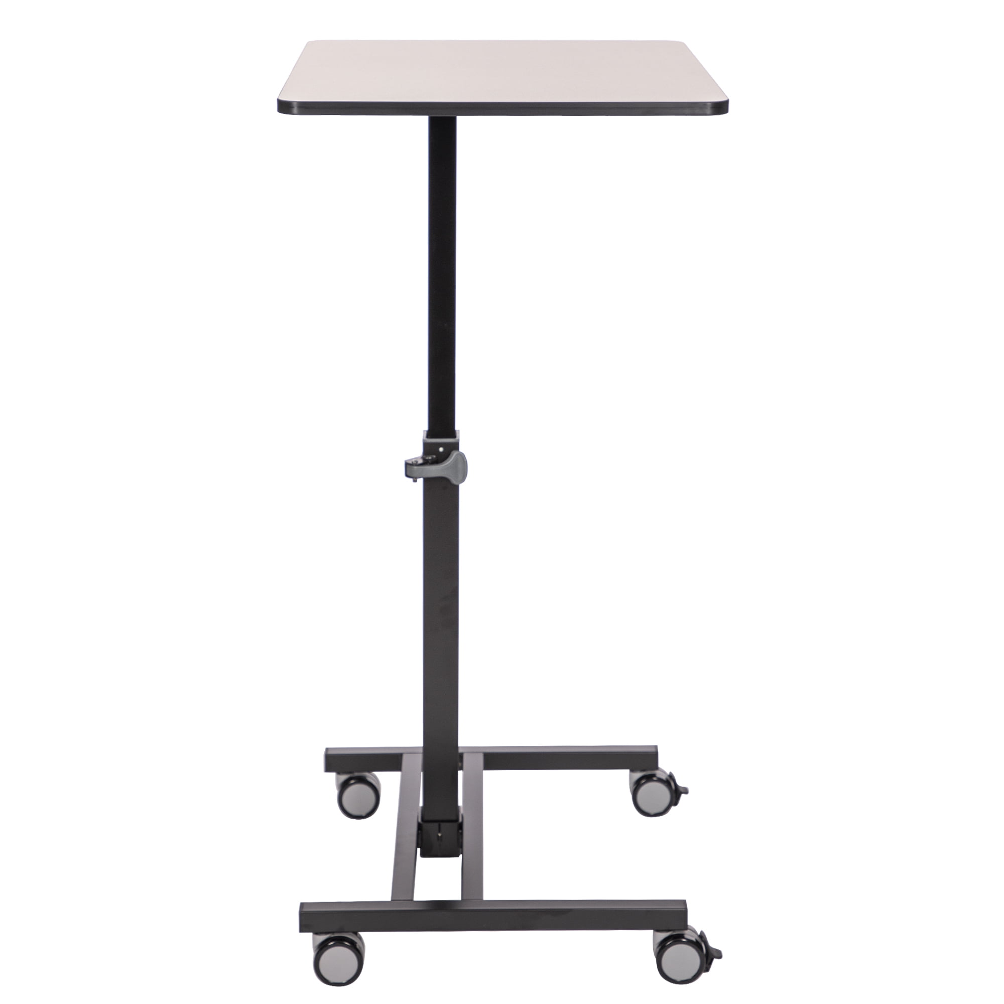 Hampden Furnishings Sit And Stand  Hight Adjustable Accomadesk With Casters