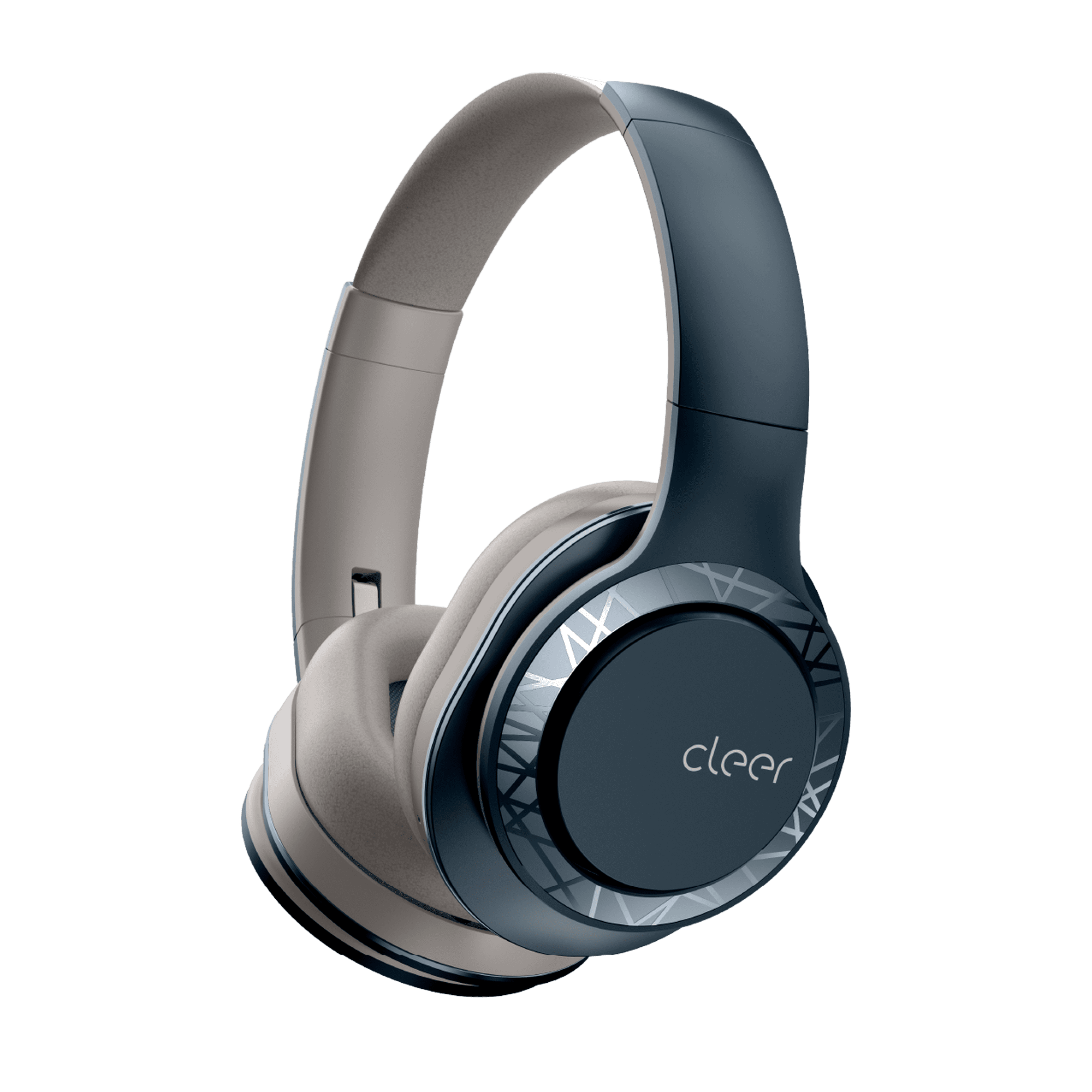 Cleer ENDURO 100 Wireless Bluetooth Over-Ear Headphones, Navy